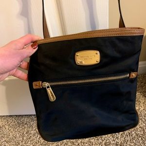 Black Michael Kori Crossbody